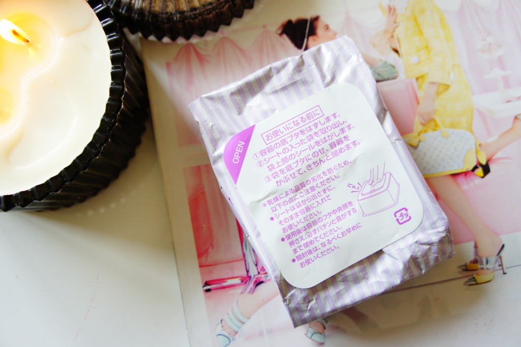Biore Cleansing oIl Cotton Facial Sheets
