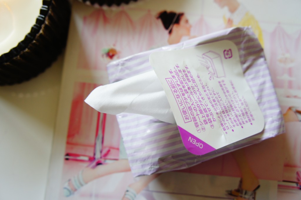 Biore Cleansing oIl Cotton Facial Sheets